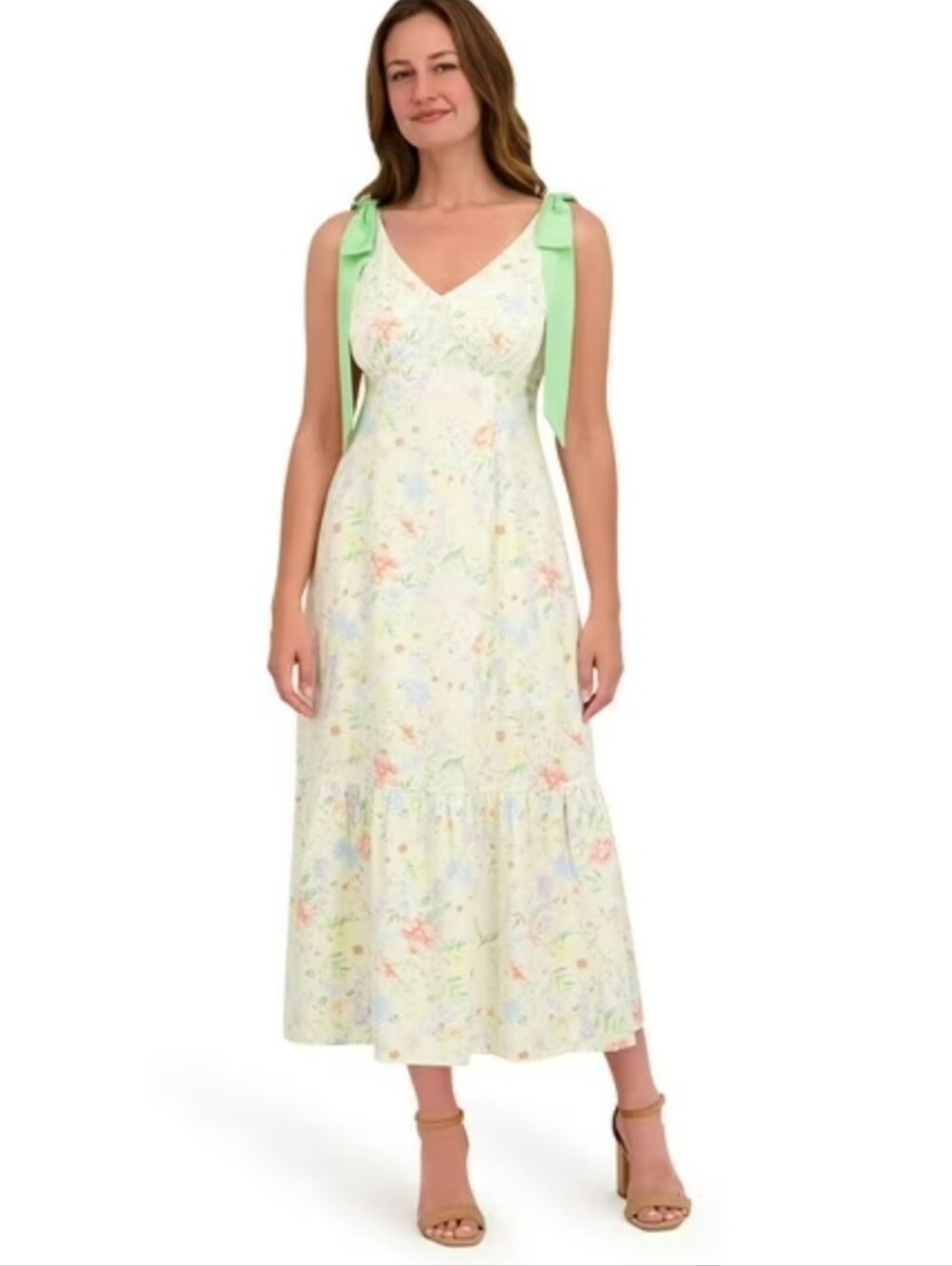 Bridgerton Women's Slip Maxi Dress Green
